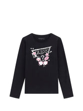 GUESS 1 USCITA Guess Ls T-Shirt Bambina - Nero Nero